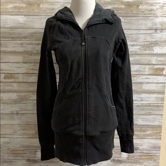 Lululemon Black zip up - Picture 1 of 2